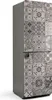 Mosaikmuster auf Fliesen – Magnetische Kühlschrank Produktbild-Vorschau 1