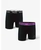 Kappa Boxershorts 2er-Pack Schwarz/Dewberry - M Produktbild-Vorschau 2