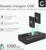 CELLONIC 2x Batterie pour Appareil photo Compatible avec Voir les images du produit 2