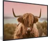 MuchoWow® Gerahmtes Poster Kuh - Schottischer Highlander - Produktbild-Vorschau 1