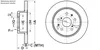 2x ATE 24.0109-0160.1 Bremsscheibe Hinterachse Produktbild-Vorschau 4