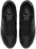 A top-down view of a pair of black Nike Air Max Command Leather sneakers. Voir les images du produit