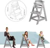 Verstellbarer Holzhochstuhl Sit Up III – ROBA – Náhled obrázku produktu 4