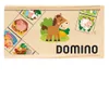 Giocattolo in legno Woody Domino Animal Farm Anteprima dell’immagine prodotto 1
