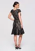 Ombre MERY – Elegantes Abend- / Cocktailkleid aus floraler Produktbild-Vorschau 6