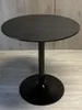Kulatý jídelní stůl VICTORY 70 cm - BLACK Smoke, moderní Náhled obrázku produktu 5