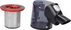 A vacuum cleaner dust container and filter are shown against a white background. Produktbild-Vorschau