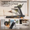 LONTEK Laufband für Zuhause mit 15 % Steigung, 12KM/H Produktbild-Vorschau 8