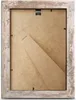 The back of a picture frame is shown, with the stand extended. Produktbild-Vorschau