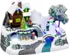 Weihnachtsszene mit Schneemann, Weihnachtsdorf Produktbild-Vorschau 6