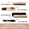 Schuhbürsten Set 8tlg – XXL Schuhputzset für Glatt-, Wild- Produktbild-Vorschau 8