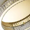 LAMPA KRYSZTAŁOWA PLAFON APP1721-C 50 cm ZŁOTA Podgląd zdjęcia produktu 2