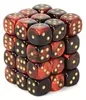 Chessex Gemini W6x36 Black-Red/Gold Produktbild-Vorschau 2