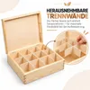 Theeënbox van natuurlijk grenenhout - theeënbox met 12 Productafbeelding-voorbeeld 6
