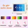 24 Farben Stempelkissen Kinder, ungiftig, waschbar, buntes Produktbild-Vorschau 3