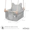 MAMOI Kinderschaukel mit Sicherheitsgurt, höhenverstellbar Produktbild-Vorschau 2