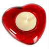 Roter Glas-Teelichthalter, Herz, ca. 8 x 8 cm Produktbild-Vorschau 8