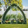 GIHAUVIA Hühnerstall 2.5x2x2m Hühnerhaus Freilaufgehege Produktbild-Vorschau 2