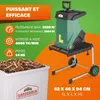 GARDEBRUK Broyeur de végétaux électrique 3.1000 W Voir les images du produit 3