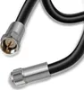 6m Koaxialkabel KUPFER 135dB F-Kompressionstecker Produktbild-Vorschau 7