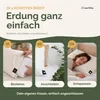 Earthle Earthing Erdungskissenbezug, Baumwolle und Silber, Produktbild-Vorschau 5