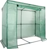 A green greenhouse structure with an open front. Podgląd zdjęcia produktu