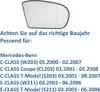 Spiegelglas Spiegel Außenspiegel Glas Rechts passend für C Produktbild-Vorschau 4