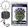 KADAX držák na trvalky kulatý Ø 21 cm v sadě 20 kusů, Náhled obrázku produktu 1