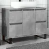 vidaXL Skříňka pod umyvadlo betonová šedá 80x33x60 cm Náhled obrázku produktu 2