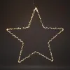Stella pendente a LED in metallo argentato con timer - 50 Anteprima dell’immagine prodotto 1