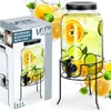Limonadenglas mit Deckel, Zapfhahn und Ständer - schützt Produktbild-Vorschau 14