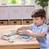 Lernpuzzle aus Holz mit Zahnrdern, Ozean, 8 Teile, fr Produktbild-Vorschau 4