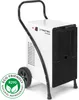 A white and black Trotec dehumidifier with a black handle and wheels, shown against a white background. There is an 'Eco Friendly R290 Natural Refrigerant' badge on the bottom left. Produktbild-Vorschau