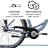 Zündapp Z502 E Bike Damen 28 Zoll dusty blue 50 cm Produktbild-Vorschau 8