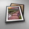 Gerahmtes Poster - Schwarzer Rahmen - Park Natur Wasser - Produktbild-Vorschau 3