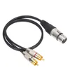 Rozbočovač zvuku, 1 zásuvka XLR na 2 zástrčky RCA, kabel Náhled obrázku produktu 6