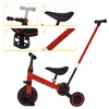 4 in 1 Kinder Dreirad Laufrad Balance Fahrrad mit Produktbild-Vorschau 3