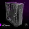 PREYON Nest Meshy Computergehäuse, Midi Tower, ATX, Produktbild-Vorschau 2