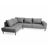 Garten Ecksofa Volaro S 268x202 Dunkrelgrau Wetterfestes Produktbild-Vorschau 3
