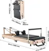 SucceBuy Reformeur Pilates pliable en bois d'hévéa pour Voir les images du produit 8