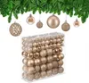 Relaxdays kerstballen, set van 150, glinsterende, matte en Productafbeelding-voorbeeld 1