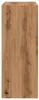 vidaXL Bücherregal Artisan-Eiche 80x30x77 cm Holzwerkstoff Produktbild-Vorschau 6