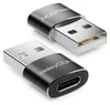 deleyCON USB C Adapter, 2 Stück, C Buchse auf A Stecker - Produktbild-Vorschau 1