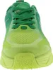A close-up, front-facing view of a green and yellow athletic shoe. Produktbild-Vorschau