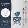 Tapis de douche antidérapant Homerella® 53 x 53 cm - 100 % Voir les images du produit 3