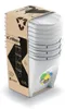 Zestaw koszy 4 x 25L popielaty SORTIBOX Keden IKWB25S4-427C Podgląd zdjęcia produktu 8