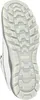 The sole of a white and gray shoe is shown against a white background. Produktbild-Vorschau