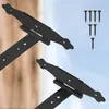 KOTARBAU® Kreuzgehänge 300 mm Ladenband Scharnier Band Produktbild-Vorschau 7