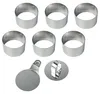 Dessert- & Speiseringe (6er-Set) Ø 8 cm mit Heber & Produktbild-Vorschau 10