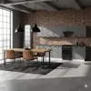 ULWEHOME | Küchenzeile 320 cm Anthrazit, Küchenmöbel-Set Produktbild-Vorschau 4